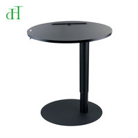 Bureau mobile réglable en hauteur pour ordinateur portable, bureau debout pneumatique
