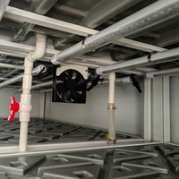 Usine de culture verticale hydroponique en conteneur intérieur, système hydroponique vertical, ferme en conteneur maritime 20/40HQ