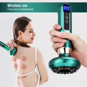 Masseur à ventouses électrique rechargeable à 12 niveaux, pour le corps, brûleur de graisse, anti-cellulite, ventouse de massage Gua Sha - Product Image 5
