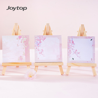 Joytop Blocs-notes détachables pour bureau et école, articles promotionnels, logo personnalisé, 4 designs colorés assortis