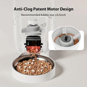 Smart Automatic Pet Feeder <b>Cat</b> Dog <b>Food</b> <b>Dispenser</b> with WiFi APP Control, Large Capacity, Programmable <b>Timer</b> and Voice Recording - Product Image 4