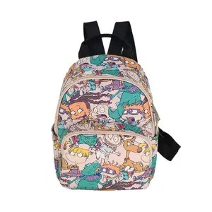 Fashion Custom Space Print Waterproof Backpack Children School Bag And Lunch Bag Set For Kids Boys girl