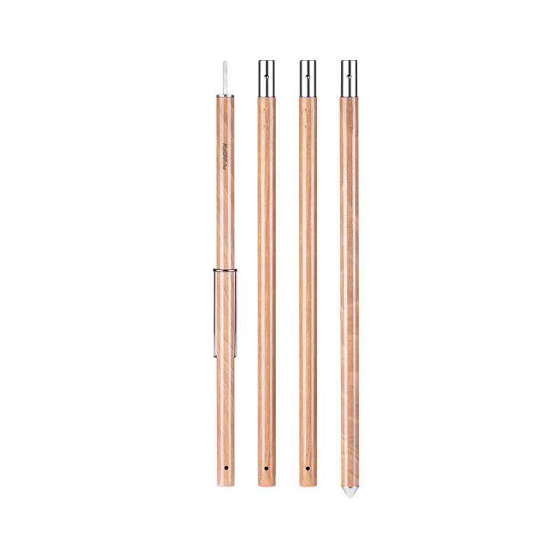 Палатка Naturehike туристическая, 2,4 м, 4 секции, алюминиевый сплав, деревянный узор