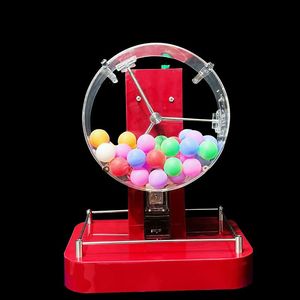 Machine à Boules de Loterie Automatique Interactive pour Soirée Casino, Tirage au Sort, Machine à 30 Boules, Cage de <span class=keywords><strong>Bingo</strong></span> Transparente - Product Image 5
