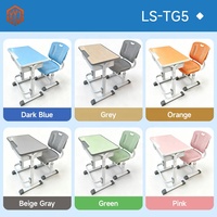 Bureau et chaise d'étude réglables XYJ, ensemble table et chaise ergonomiques pour enfants et adolescents, mobilier de classe