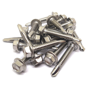 Tornillos Autorroscantes de Cola de Milano Hexagonales Externos de Acero Inoxidable 410, Zincados, Clase 10.9 12.9, Métricos - Product Image 5
