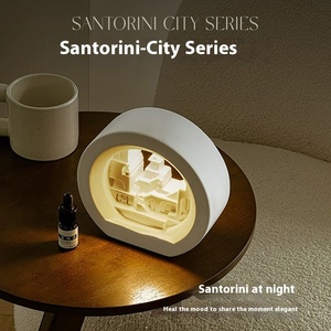 Lámpara de incienso sin fuego Premium CJH Santorini, decoración de piedra fragante ampliada, <span class=keywords><strong>el</strong></span> mejor regalo de Navidad para niñas - Product Image 4