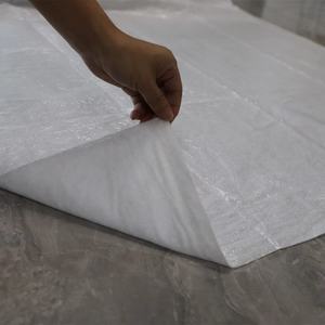 Tapis de protection de sol absorbant sans résidus, feutre de polyester non tissé, revêtement <span class=keywords><strong>en</strong></span> PE, imperméable, anti-poussière, pour la protection quotidienne de la peinture - Product Image 2