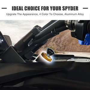 Cubierta Protectora <span class=keywords><strong>de</strong></span> Aluminio Dorado para la Llave <span class=keywords><strong>de</strong></span> Encendido, para Can-Am Spyder <span class=keywords><strong>Serie</strong></span> F3, Accesorios para Motocicleta - Product Image 5