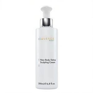 Crème sculptante détoxifiante pour le corps H2OLEACE 200ml pour femmes adultes, tous types de peau, flacons fabriqués en Italie - Product Image 2