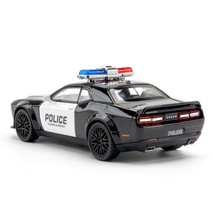 Simulación 1/32 aleación policía Hellcat coche modelo músculo coche decoraciones para niños juguete al por mayor - Product Image 3