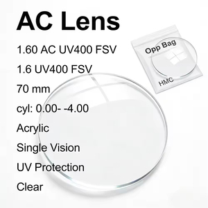 <span class=keywords><strong>Lentille</strong></span> AC transparente supérieure en deux parties 1.60 UV400 FSV, conception asphérique, diamètre 70 mm pour une vision haute <span class=keywords><strong>définition</strong></span> et une protection UV - Product Image 4