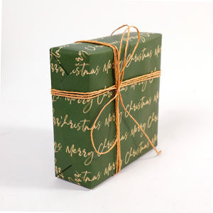 Wholesale Disposable 80g Christmas <b>White</b> Coated Silicone <b>Paper</b> 43*300cm Gift Luxury Custom Packaging <b>Wrapping</b> <b>Paper</b> Roll - Product Image 6