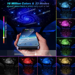 9555-LS2 LED Fiber Optic <b>Star</b> Projector Twinkle <b>Star</b> <b>Ceiling</b> Lights Car Roof Sky Starry Ambient Light - Product Image 6
