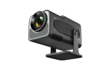 جهاز عرض ذكي محمول صغير HY320 بالجملة مع واي فاي عالي الدقة ونظام أندرويد 11 ومصابيح LED LCD وشرائح T950s ودقة عالية وضبط يدوي