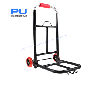 Roue pivotante à double roulement à billes Thang Vi de haute qualité, 1 tonne, extra résistante, en polyuréthane écologique, pour restaurant - Product Image 2