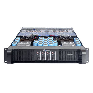 Amplificateur audio professionnel 4 canaux x 4000 watts, amplificateur de puissance, caisson de basses, amplificateur professionnel - Product Image 6