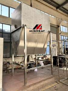 Industriële droge poeder specerijen suikerpoeder tijdelijke opslagtank roestvrij staal voedselpoeder silo leverancier - Product Image 3