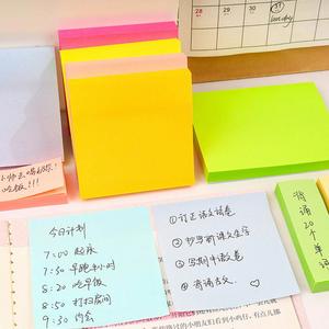 900 Sheets Boxed Assorted Multi-Color Self-adhesive Fluorescent/Morandi/Regular Memo <b>Pads</b> for Office/School Daily - Product Image 5
