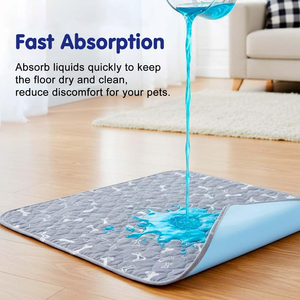 Wholesale Pet Training Supplies Washable Puppy Training <b>Pad</b> <b>Waterproof</b> Dog Pee <b>Pad</b> Reusable Pee <b>Pads</b> for Dogs and Cats - Product Image 2