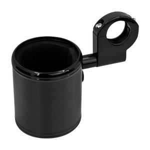 Pièces de moto, porte-gobelet noir pour moto, porte-bouteille d'eau, porte-gobelet réglable, adapté à la plupart des modèles Harley - Product Image 6