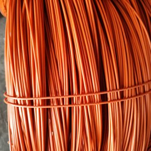 Fil <span class=keywords><strong>enduit</strong></span> de PVC de vente chaude pour les cages soudées finies de fil de PVC grillage galvanisé par forme de trou carré - Product Image 4