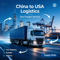 Transit maritime flexible Top 10 : Logistique DDP Chine-USA avec assurance, délai de transit de 15 à 25 jours pour l'expédition de marchandises saisonnières