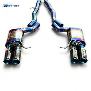 Sistema de Escape Catback Valvetronic de Titanio para BMW 650 650i Alpina B6 F06 F12 F13 N63 4.0L V8 con Control Electrónico de Válvulas - Product Image 2