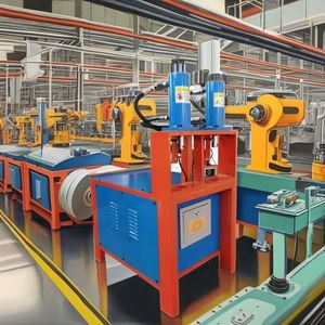 New Hydraulic Automatic Electric Square Hole <b>Punching</b> <b>Machine</b> for Steel Pipe in Manufacturing Plants - Product Image 2