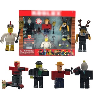 Cho <span class=keywords><strong>Roblox</strong></span> Mới Phát Hành Zombie Tấn Công Hành Động Hình Thiết Lập Chất Lượng Nhựa Thế Giới Ảo Đồ Chơi Xây Dựng Khối Theo Chủ Đề Mô Hình - Product Image 3