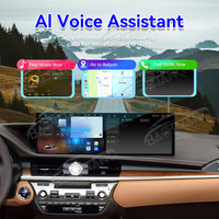 Autoradio multimédia Baoshang double écran tactile 10,1'' Android 15 pour LEXUS ES 2013-2017 avec navigation GPS et CarPlay sans fil