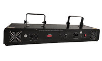 Lumière laser de fête disco DJ RG 4 têtes avec 4 tunnels et 4 yeux, source lumineuse fluorescente 30W