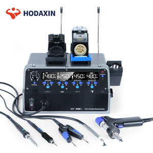 YIHUA WEP 948D-V Station de Retravail 5-en-1 avec Pince à Dessouder Chauffante, Fer à Souder C210, Stylo à Souder et Micro-Station à Air Chaud - Product Image 2