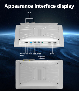Ecran tactile capacitif 15.6 pouces PC tout-en-un 4 Go de RAM 64 Go Intel Core I3 SSD RS232/485 Ports pour le contrôle de l'automatisation d'usine - Product Image 5
