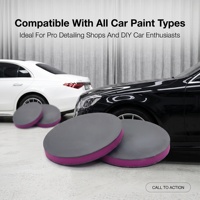 MN-P002 Tampon de nettoyage magique pour detailing automobile, barre de boue volcanique nano en mousse pour le nettoyage de la peinture automobile, réutilisable, sans rayures