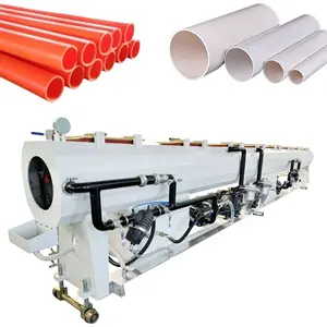 PVC cable protective conduit machine PVC wire conduit PVC pipe factory in China