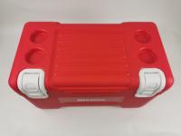 Glacière isotherme portable à roulettes 45L/50QT en PE avec motifs animaux, rétention de la glace pendant 3 jours, modèle 2023