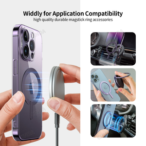 <span class=keywords><strong>Kit</strong></span> magnétique universel <span class=keywords><strong>MagSafe</strong></span> 2025 le plus récent, haute qualité, autocollant en métal 3M, accessoire pour téléphone portable, accessoire pour le Nouvel An - Product Image 6