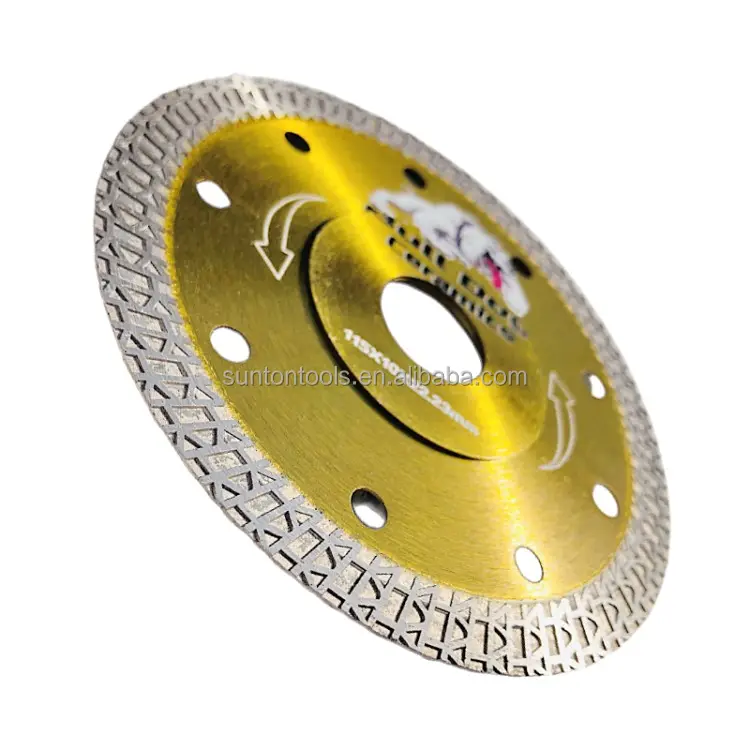 K turbo UV печатные быстрорежущие алмазные диски 4 /12 "4,5 дюймов 115 мм для керамической плитки