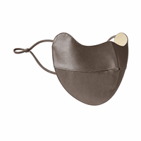 Masque facial de luxe double face 100% soie de mûrier, protection solaire UPF50+, hydratant, rafraîchissant, respirant, coréen
