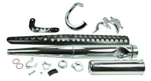 ท่อไอเสียรถจักรยานยนต์ YHMOTO พร้อมตัวเก็บเสียง Auspuff S51 สำหรับ Simson Enduro S51 S60 S70 S53 S83 S51E S70E รถมอเตอร์ไซค์ - Product Image 2