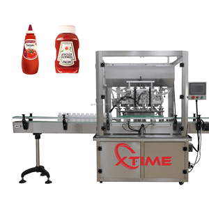 Автоматическая линия Xtime для розлива, укупорки и упаковки томатного соуса, кетчупа, пасты и жидких соусов в жестяные банки - Product Image 2