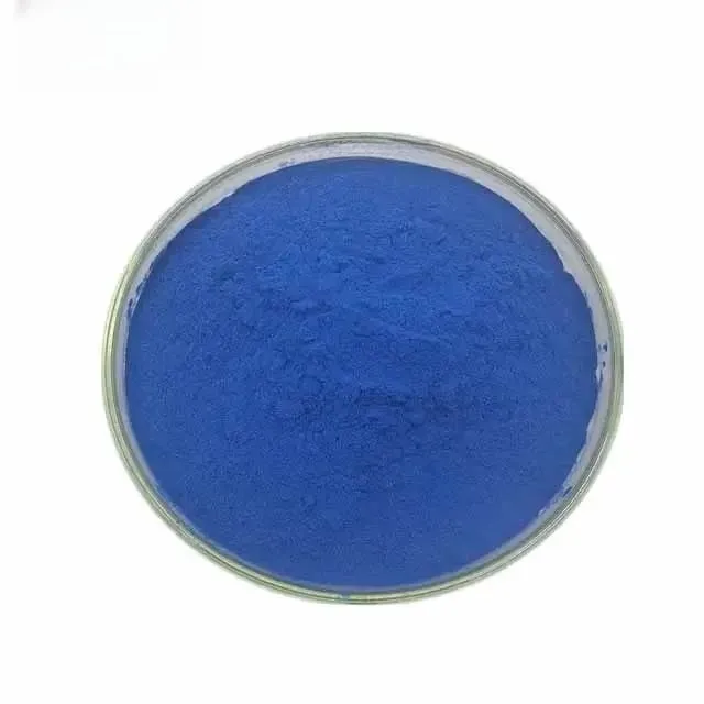 Polvo de ficocianina de extracto de espirulina azul de pigmento natural