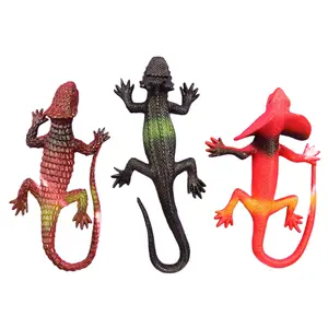 Funny Cheap Promotional TPR Animal Lizards Stretchy Fun Toys