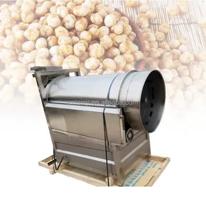Automated Chip Powder Snacks Food Drum Type French Fries Seasoning Food Making Machine