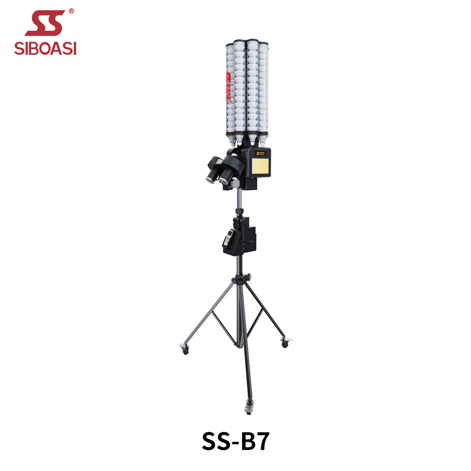 Top Venda B7 Mais Poderosa Badminton Prática Shuttle Alimentador Máquina Peteca Shooter Equipamento De Treinamento****^^^^ https://www.siboasi.com