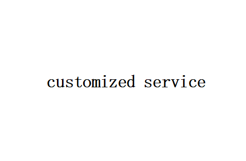 customized service