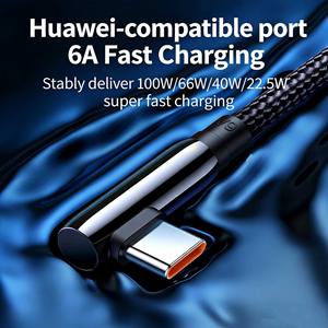 Câble de charge rapide et de transfert de données UGREEN USB-A vers USB-C 3A avec connecteur à angle droit 1,5 m pour smartphone, tablette, ordinateur portable - Product Image 4