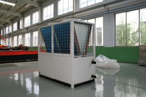 Systèmes de refroidissement d'eau par chiller industriel à refroidissement par air pour CVC, avec composants essentiels : compresseur, pompe, moteur, engrenage - Product Image 3