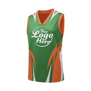 Chaleco de Baloncesto Unisex Personalizado de Secado Rápido, Transpirable, Jersey de Fútbol de Spandex/Poliéster con Estampado por Transferencia de Calor para Entrenamiento Deportivo al Aire Libre - Product Image 1